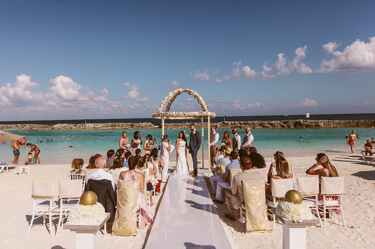 beach wedding in riviera maya