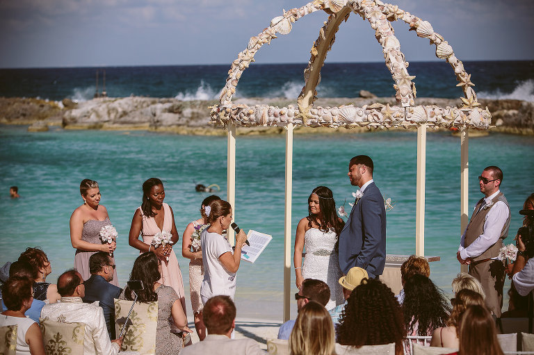 ceremony on the beach
