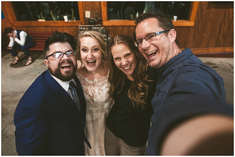 wedding photographers with bride and groom 